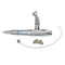 2-Hole Dental Slow Low Speed Handpiece Push Button E-type