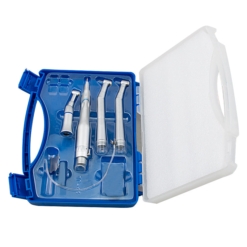 2pcs 2Hole High Speed Handpiece+1pc 4Hole Low Speed