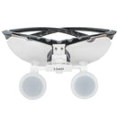 Dental Surgical Medical Binocular Loupes 3.5X 420mm Optical Glass Loupe with Black Frame