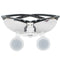 Dental Surgical Medical Binocular Loupes 3.5X 420mm Optical Glass Loupe with Black Frame