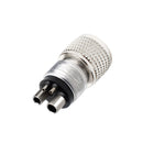 High Fast Speed Dental Handpiece Tubing Adapter Changer 4 Holes to 2 Holes