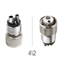 High Fast Speed Dental Handpiece Tubing Adapter Changer 4 Holes to 2 Holes