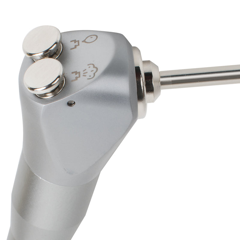 Dental Air Water Spray Triple 3 Way Syringe Handpiece + 2 Nozzles Tips Tubes