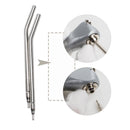Dental Air Water Spray Triple 3 Way Syringe Handpiece + 2 Nozzles Tips Tubes