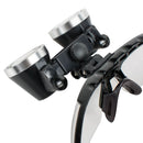 Dental Surgical Medical Binocular Loupes 2.5X 320mm Optical Glass Loupe for Dentist (Black)