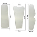 3Pcs Dental Orthodontic Intra-Oral Stainless Steel Mirror 100% Reflectivity