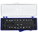 20Pcs Dental Orthodontics Ceramic Brackets Mini Roth 022 3 Hooks