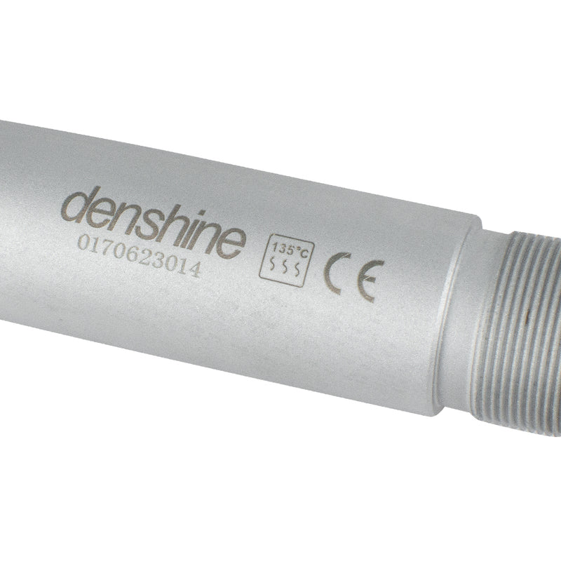 2 Hole Dental High Speed LED Handpiece Large Torque Push Button 3 Water Spray with Oval Handle