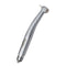 4 Hole Dental High Speed LED Handpiece Standard Torque Push Button 3 Water Spray with Oval Handle