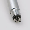 4 Hole Dental High Speed LED Handpiece Standard Torque Push Button 3 Water Spray with Oval Handle