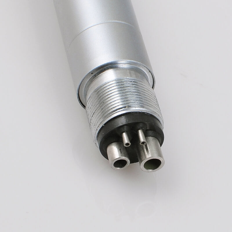 4 Hole Dental High Speed LED Handpiece Standard Torque Push Button 3 Water Spray with Oval Handle