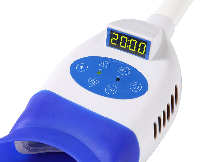 Dental Teeth Whitening Cold 8 LED Light Lamp Bleaching Accelerator Holding on Dental Chair