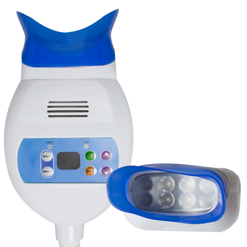Dental Teeth Whitening Cold LED Light Lamp Bleaching Accelerator Arm holder Suitable Table Desk