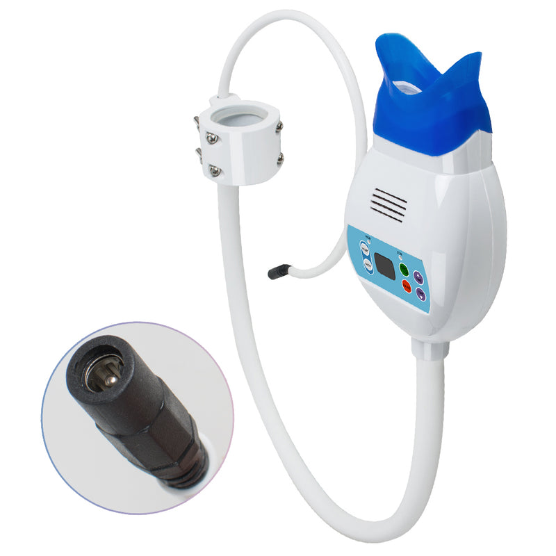 Dental Teeth Whitening Cold 8 LED Light Lamp Bleaching Accelerator Holding on Dental Chair