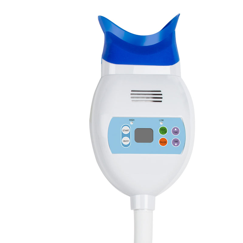Dental Teeth Whitening Cold 8 LED Light Lamp Bleaching Accelerator Holding on Dental Chair