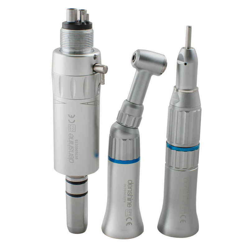 E-type Dental Slow Speed Handpiece Kit Air Motor 4 Holes