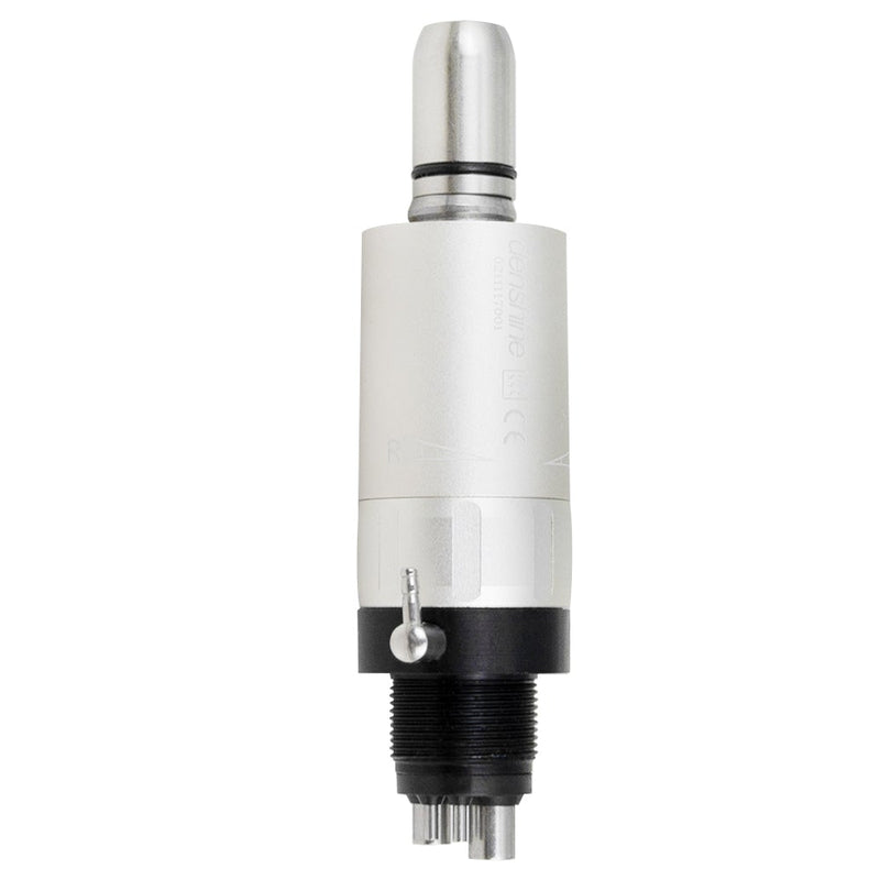 Dental Low Speed Handpiece Kit Contra Angle Straight Air Motor 2/4 Holes