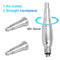 4 Hole Dental Low Speed Prophy Air Motor Handpiece Kit +100pcs Dental Prophy Angles