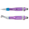4 Holes Dental Colorful Low Speed Handpiece Kit Contra Angle Straight Air Motor