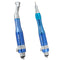 4 Holes Dental Colorful Low Speed Handpiece Kit Contra Angle Straight Air Motor