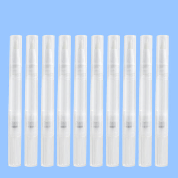 10pcs Transparent Teeth Whitening Gel Pen Oral Cleaning Pen Dental Tools