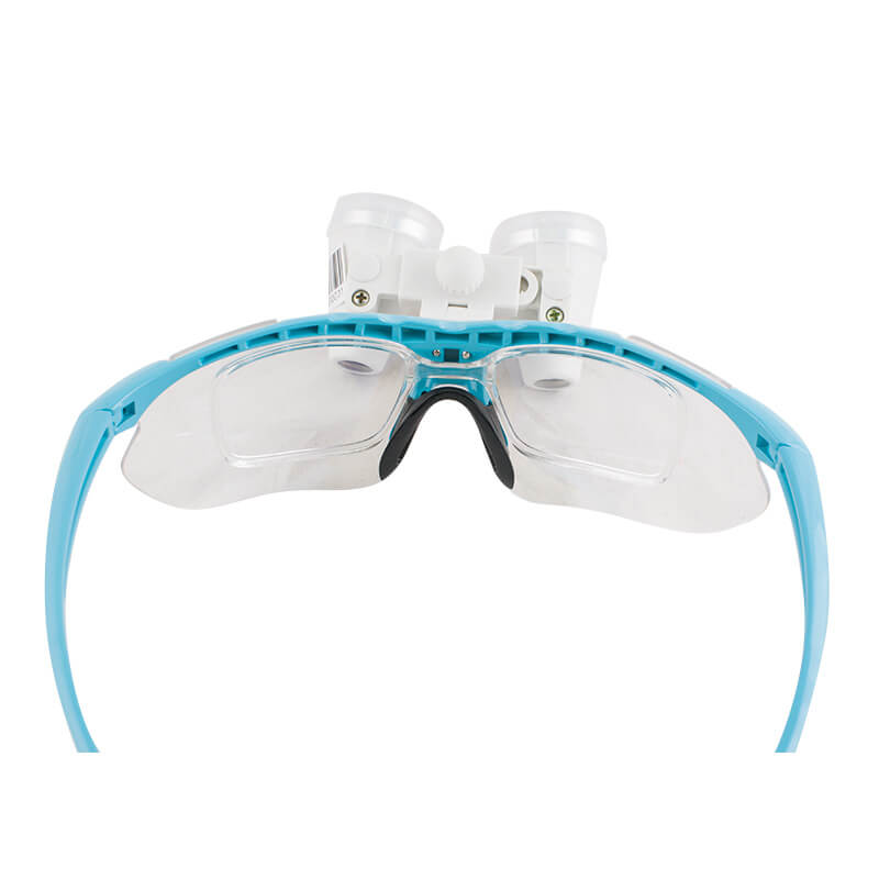 Dental Surgical Medical Binocular Loupes 3.5X 420mm Optical Glass Loupe