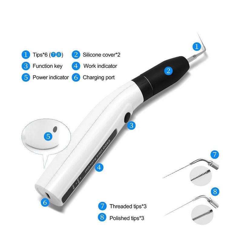 Dental Wireless Ultrasonic Activator Endo Ultra Activator Sonic Irrigator