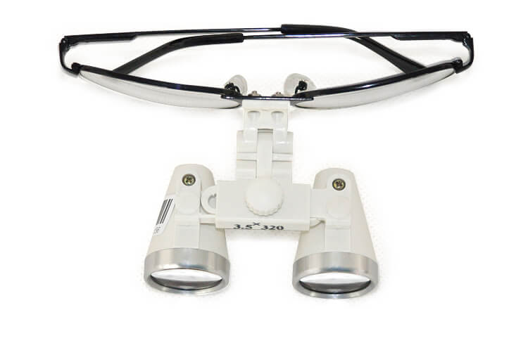 Dentist Dental Surgical Medical Binocular Loupes 3.5X 320mm Optical Glass Loupe