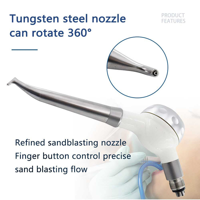 4 hole Dental Air Polisher Abrasion Microetcher Sandblaster