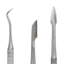 Dental Lab Stainless Steel Kit Wax Carving Tool Set Instrument
