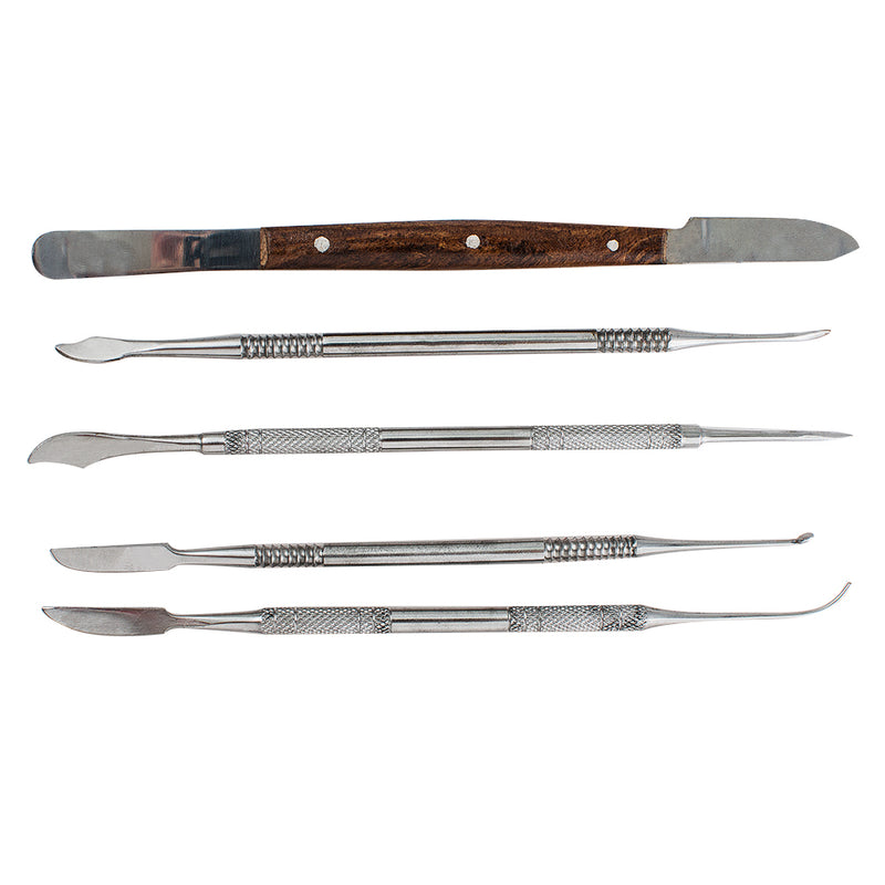 Dental Lab Stainless Steel Kit Wax Carving Tool Set Instrument