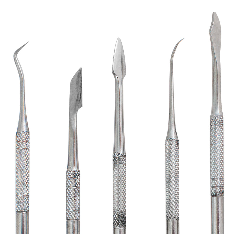 Dental Lab Stainless Steel Kit Wax Carving Tool Set Instrument