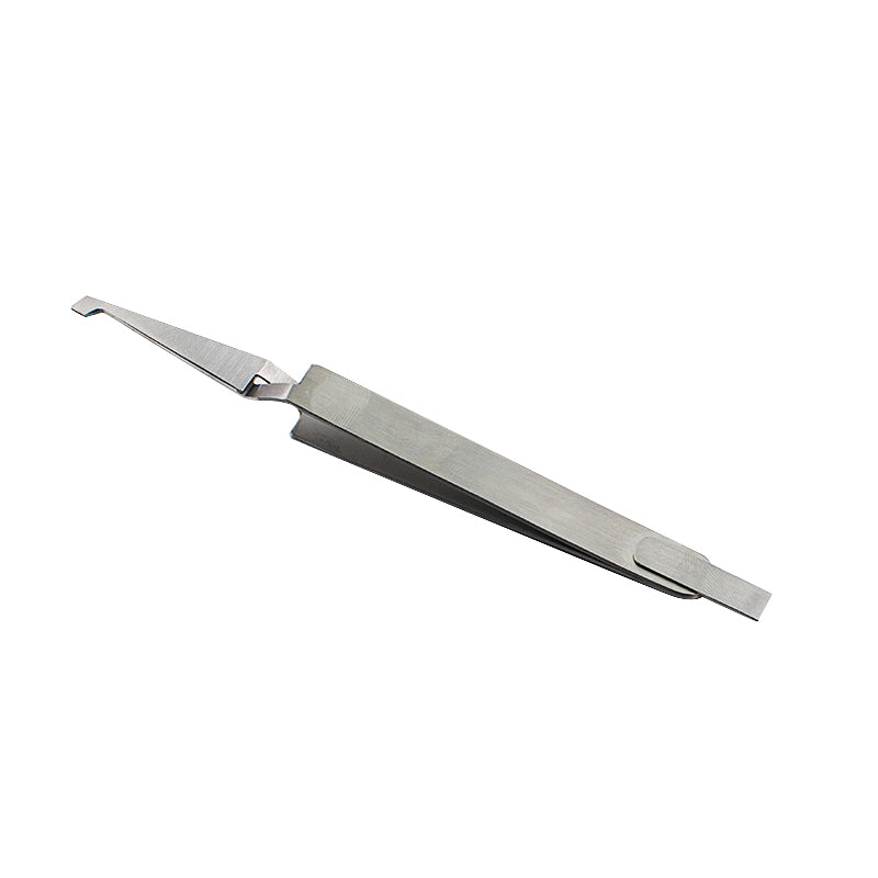 Dental Direct Bracket Holder Orthodontic Bonding Serrated Instruments Tweezers