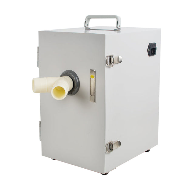 220V Dental Digital Double Impeller Dust Collector 550W