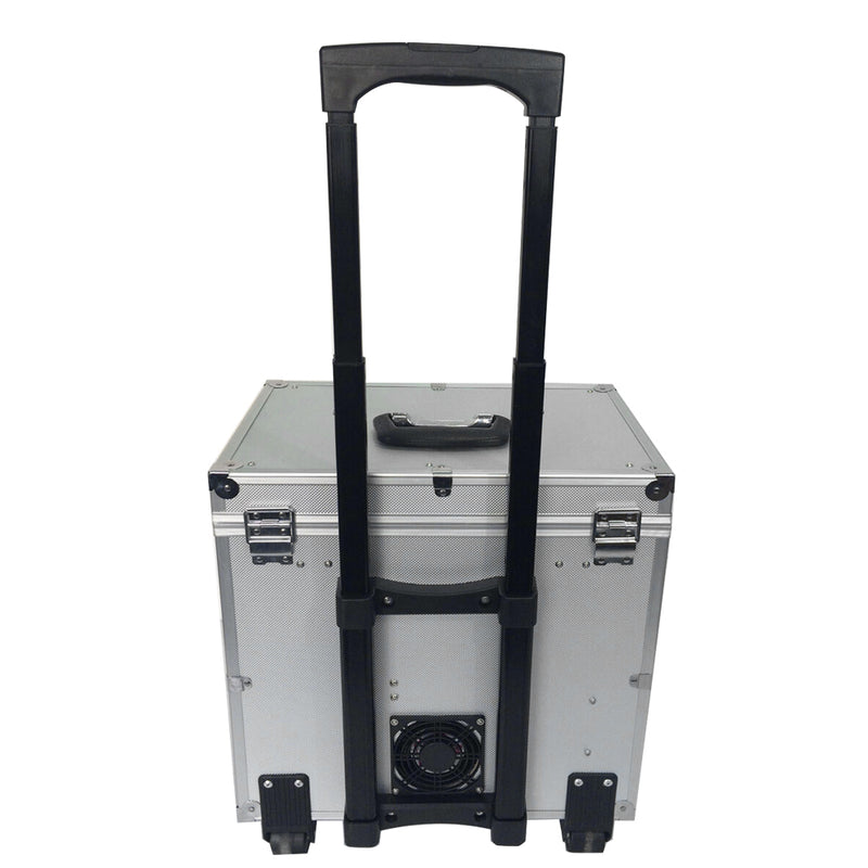 4 Holes Mobile Dental Portable Rolling Case