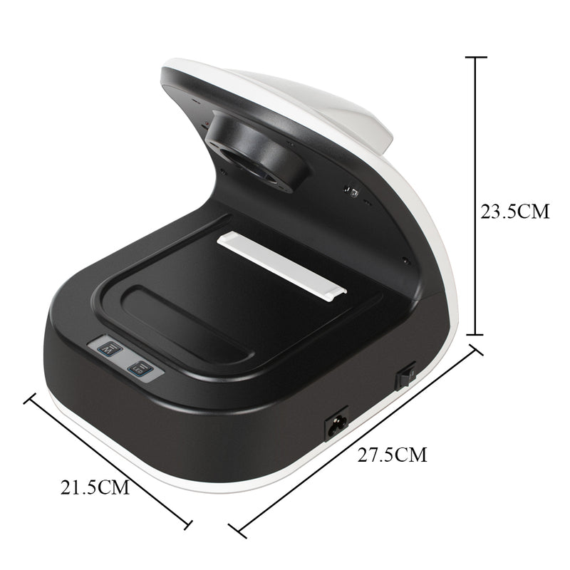 Dental LED Polishing Dust Collector Extract Grinding Sandblaster Vacuum Cleaner