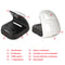 Dental LED Polishing Dust Collector Extract Grinding Sandblaster Vacuum Cleaner