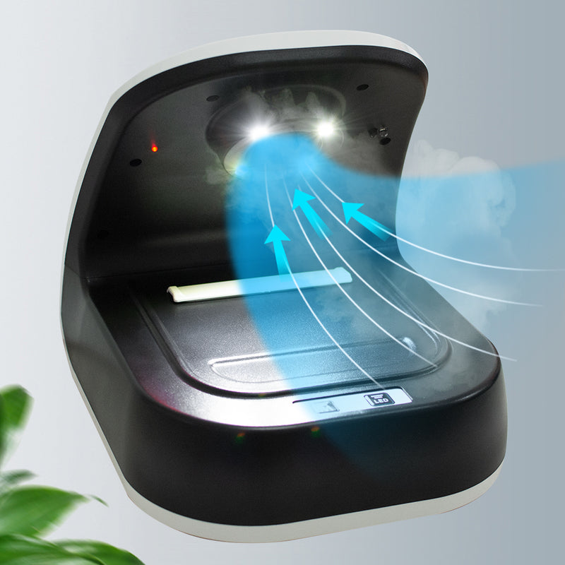 Dental LED Polishing Dust Collector Extract Grinding Sandblaster Vacuum Cleaner