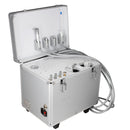 4 Holes Mobile Dental Portable Rolling Case Delivery Unit /Three Way Syringe /Suction System