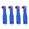 4H Dental Low Speed Prophy Handpiece Kit+100pcs Dental Prophy Angles blue/purple