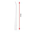 One Pack 25 Pcs 1/8" Dental Large Orifice Surgical Aspirator Suction Tips