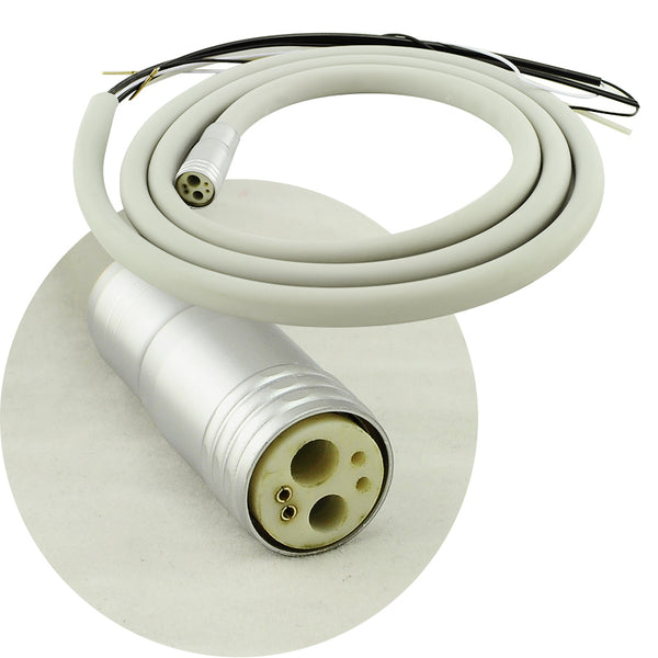 Dental Silicone 6 Holes Cable Tubing tube Hose for Fiber Optic Handpiece