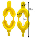 Dental Fluoride Disposable Dual Arch Trays For Gel or Foam 100 pcs