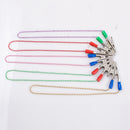 5 PCS Dental Bib Clips Napkin Holder Flexible Ball Chain