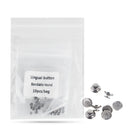 5 Packs Dental Orthodontic Lingual Buttons Bondable Round Base