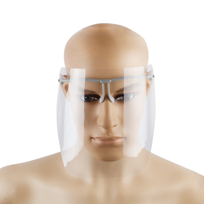 Eyewear type Adjustable Detachable Full Face Shield With 10 Detachable Visors