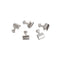 Dental Orthodontic Crimpable Hook Short 10 Pcs/Set