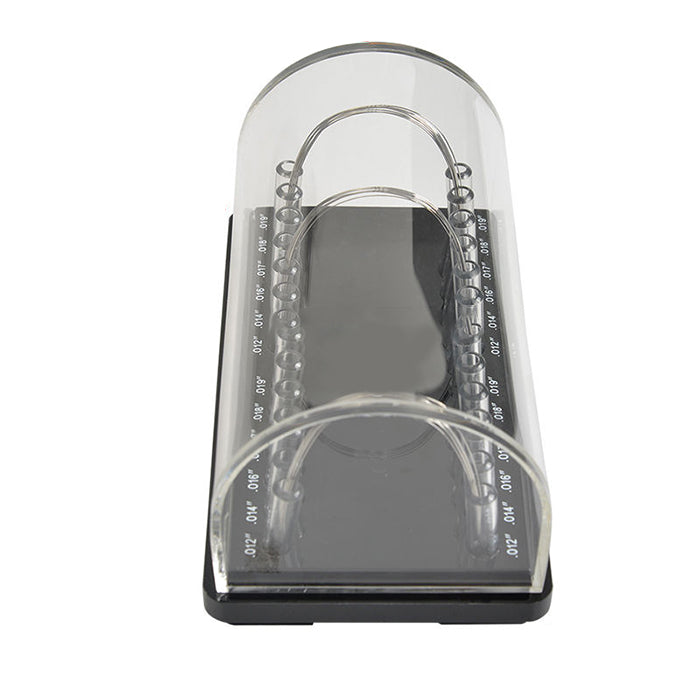 Dental Acrylic Organizer Holder For Orthodontic Round Arch Wires Case