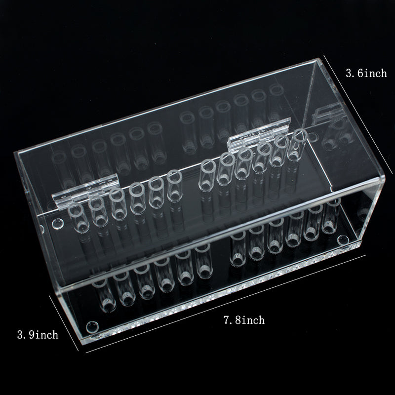 Dental Acrylic Organizer Holder Case for Orthodontic Preformed Wire