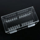 Dental Acrylic Organizer Holder Case for Orthodontic Preformed Wire